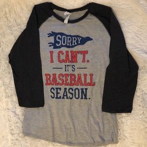 Ladies cut L.A.T Brand Baseball Shirt